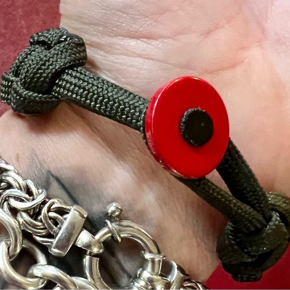 Support our troops handmade bracelet - Picture 5 of 7